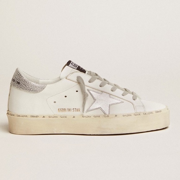 Women’s Hi Star sneakers with silver heel tab - Picture 1 of 1